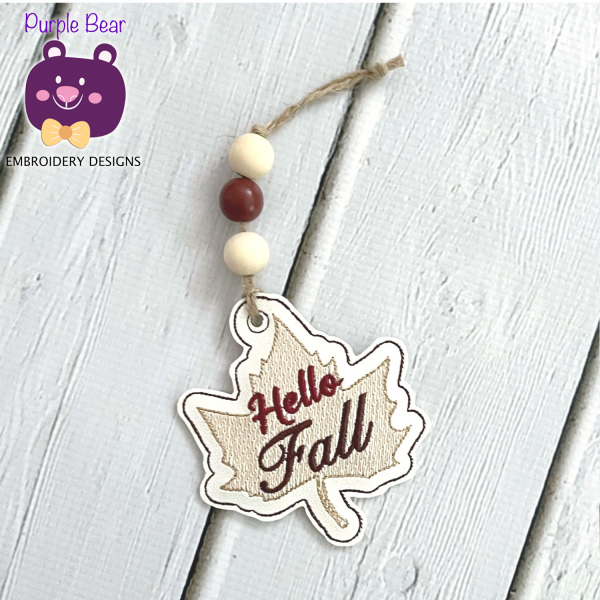 Hello Fall / Hello Autumn Ornament