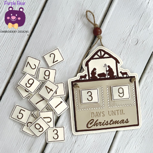 Nativity Christmas Countdown