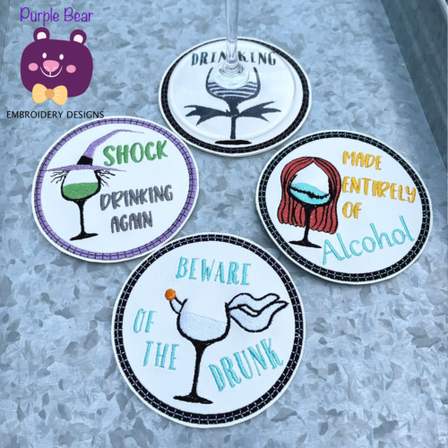 Drinking Coaster - Set 7 Nightmare