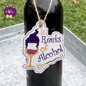 It Reeks of Alcohol Ornament/Eyelet