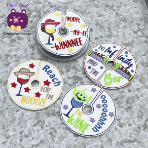Toy Drinking Set Coasters & Drinks Tags 8 designs