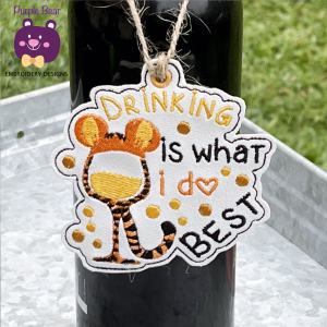 Drinking is What Ornament/Eyelet