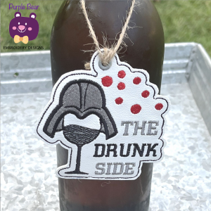 Drunk Side Ornament/Eyelet