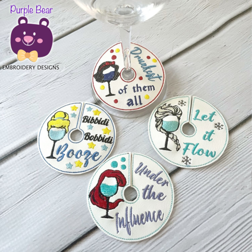 Glass Tags - Set 1
