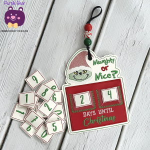 Naughty or Nice Christmas Countdown