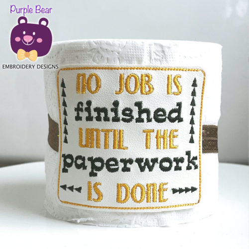 Funny Paperwork, Toilet Roll Accessory
