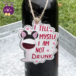 Not Drunk Ornament/Eyelet