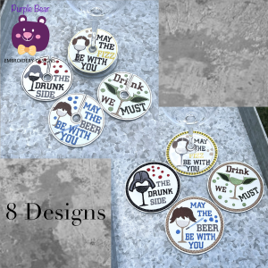 Wars Drinking Set Coasters & Drinks Tags 8 designs