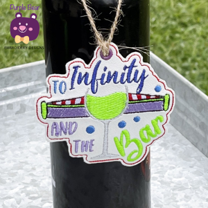 To Infinity & The Bar Ornament/Eyelet