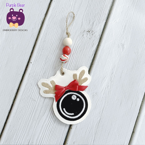 Deer Cam Ornament/Eyelet