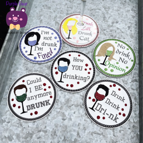 Drinking Coaster - Set 9 Friendly
