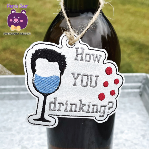 Joey Drinking Ornament/Eyelet