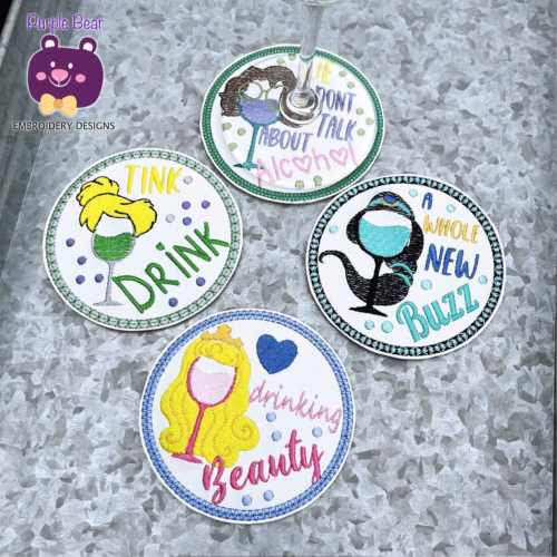 Drinking Coaster - Set 11 Princess