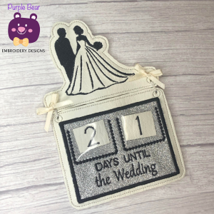 4x4 Wedding Countdown