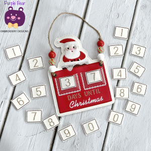 Christmas Countdown Santa