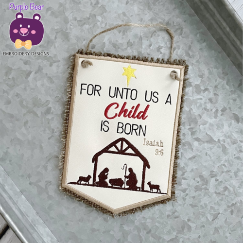A Child is Born Hanger