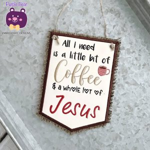 Coffee & Jesus Hanger