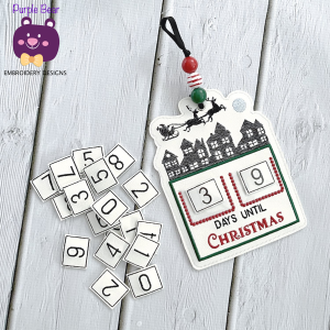 Flying Santa Christmas Countdown