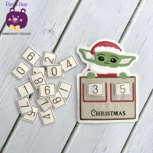 Frog Christmas Countdown