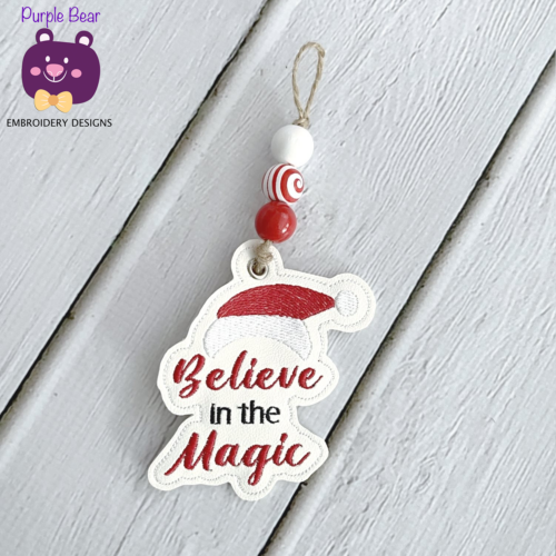 Santa Believe, Ornament/Eyelet
