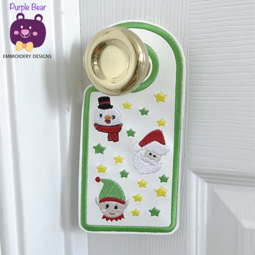 Snowman, Elf & Santa Hanger
