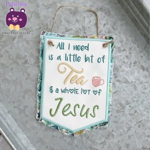 Tea & Jesus Hanger