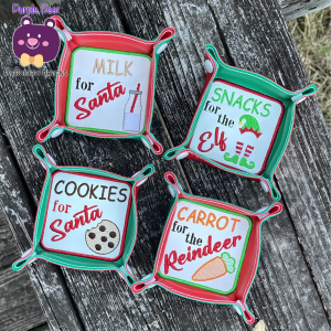 Christmas Snack Trays - 4 designs in 4 sizes