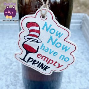 No Empty Drink Ornament/Eyelet