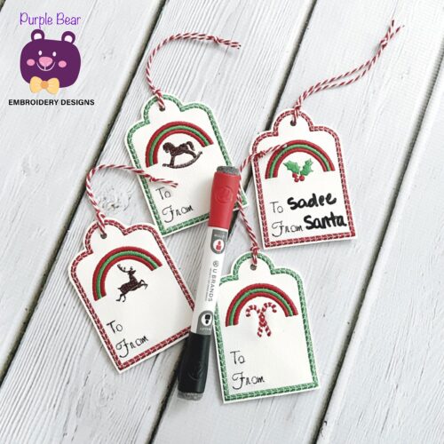 Christmas Tags 4 designs