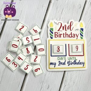 2nd Birthday Countdown