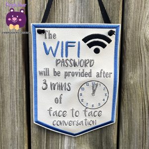 Conversation = Wifi Password Hanger