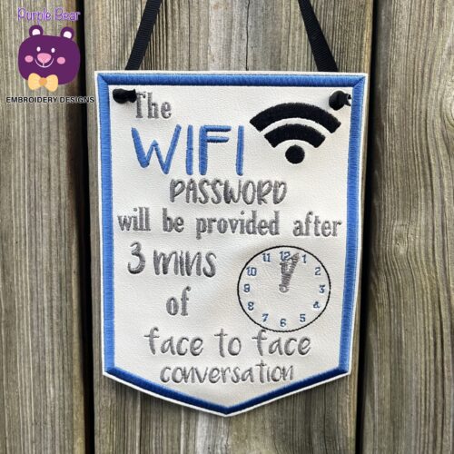 Conversation = Wifi Password Hanger