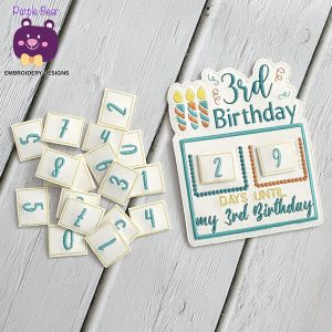 3rd Birthday Countdown
