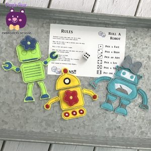 Roll a Robot (3 Robot options included)
