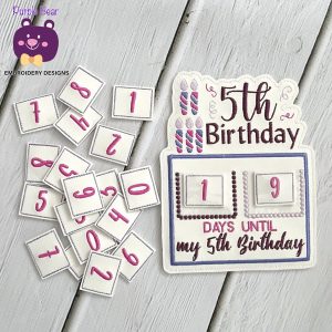 5th Birthday Countdown