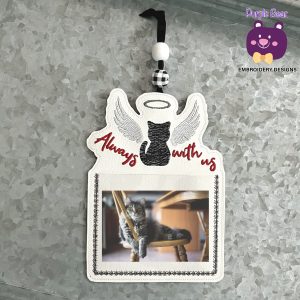 Cat & Wings Photo Holder