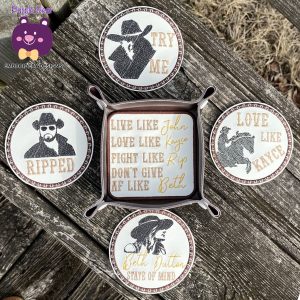 Cowboy Coaster Set