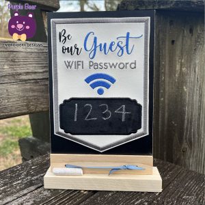 Wifi Password Hanger