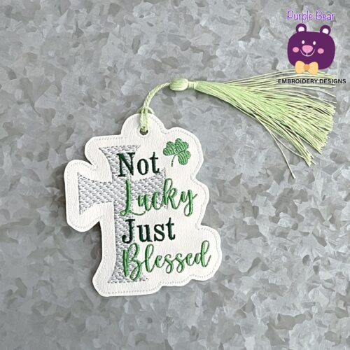 Just Blessed Ornament/Eyelet