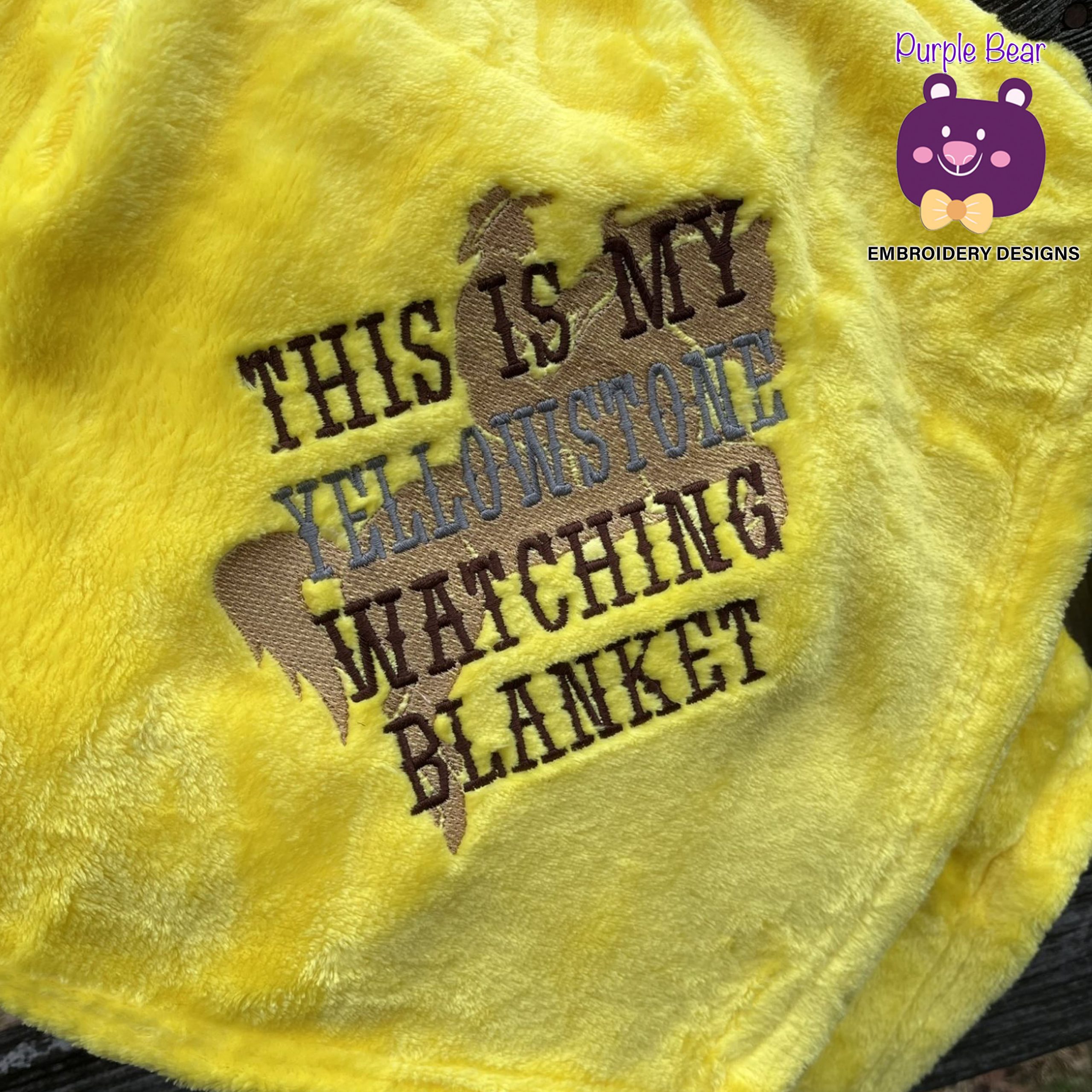 Yellowstone Watching Blanket