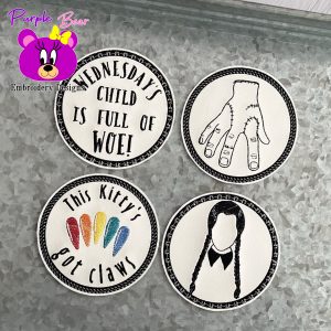Wednesday's Child Coaster Set