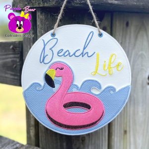Beach Life, Flamingo Hanger 3 Sizes