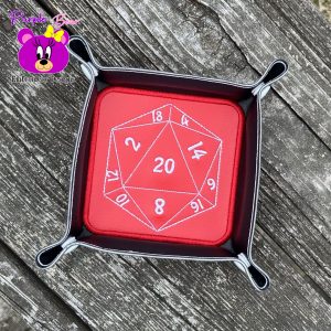 D20 Dice Tray 4 sizes