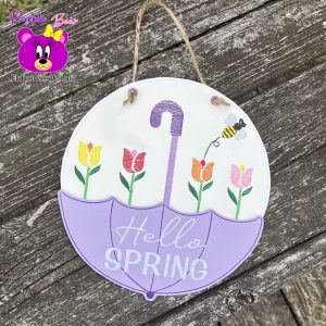 Hello Spring, Hanger 3 Sizes