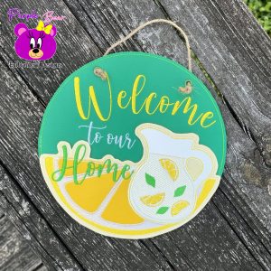 Lemon, Welcome Hanger 3 Sizes
