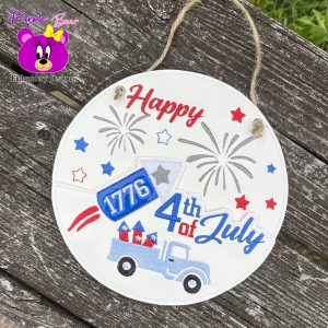 4th of July Hanger 3 Sizes