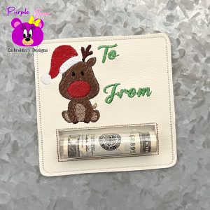 Christmas Deer, Money Pocket
