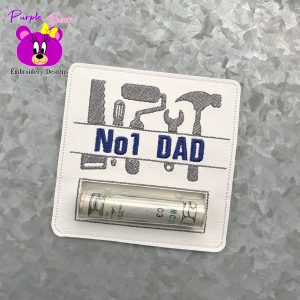 No1 Dad Money Pocket