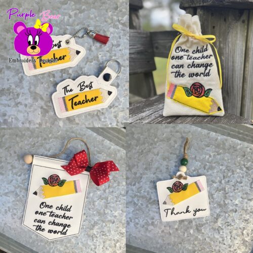 Teacher set 5 Designs Various Sizes
