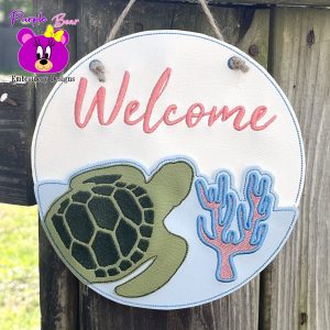Welcome Turtle, Hanger 3 Sizes
